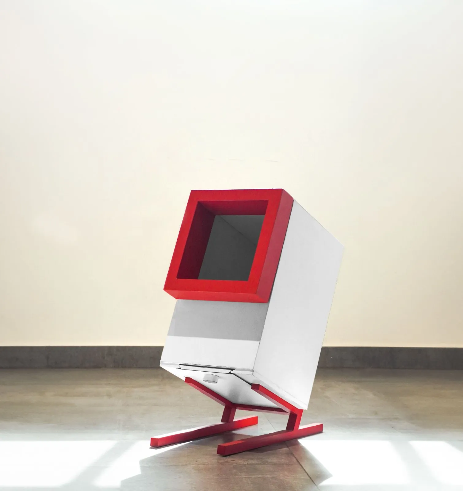Play dustbin, finished prototype