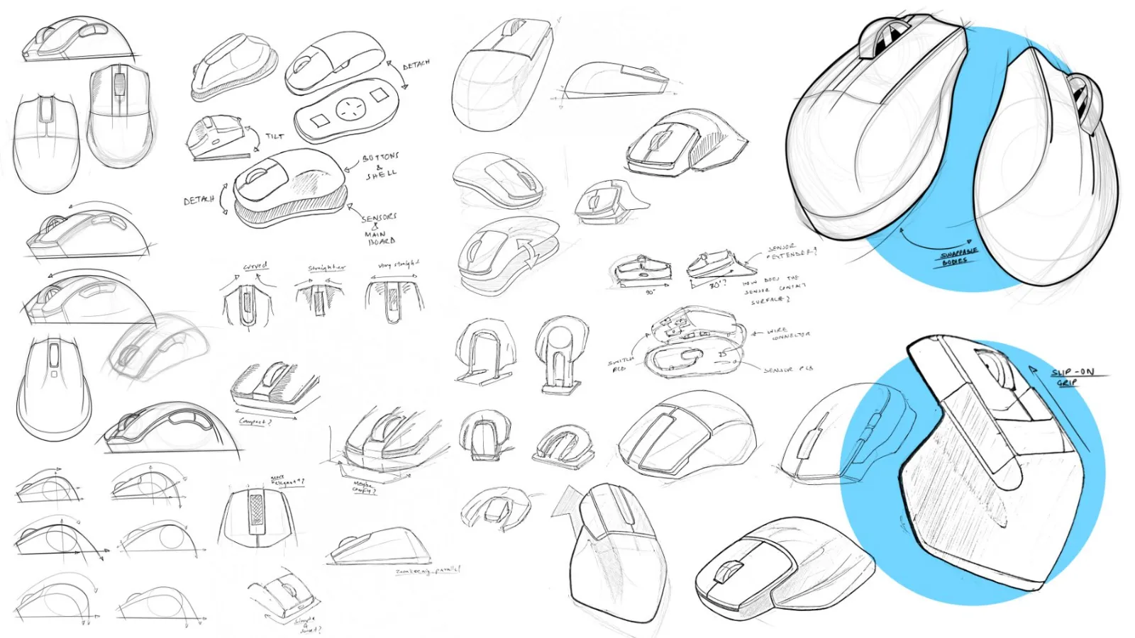 Mouse sketches ideation