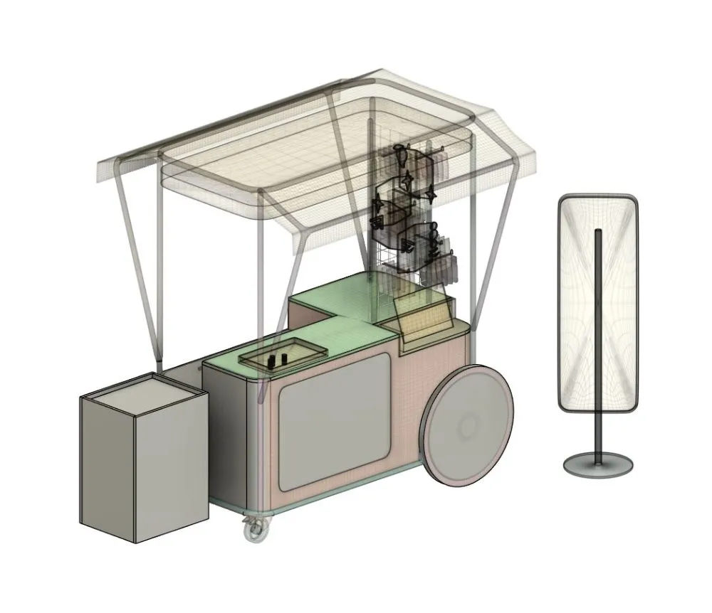 Enclosure, smallest possible footprint